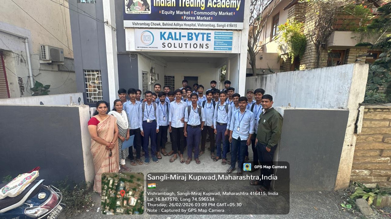 Industrial Visit @ KaliByte Solution, Sangli